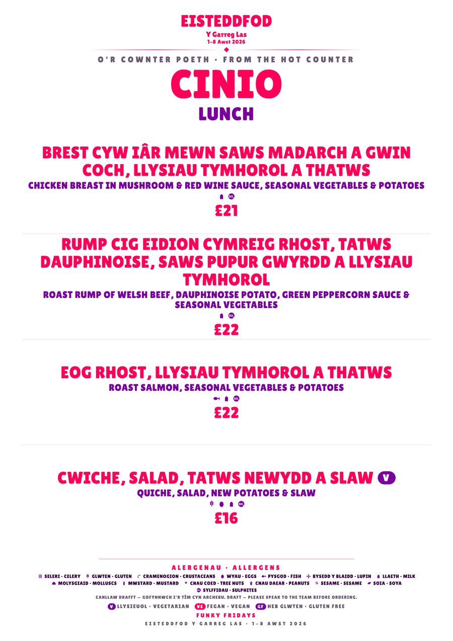 Hot lunch board · Platiad