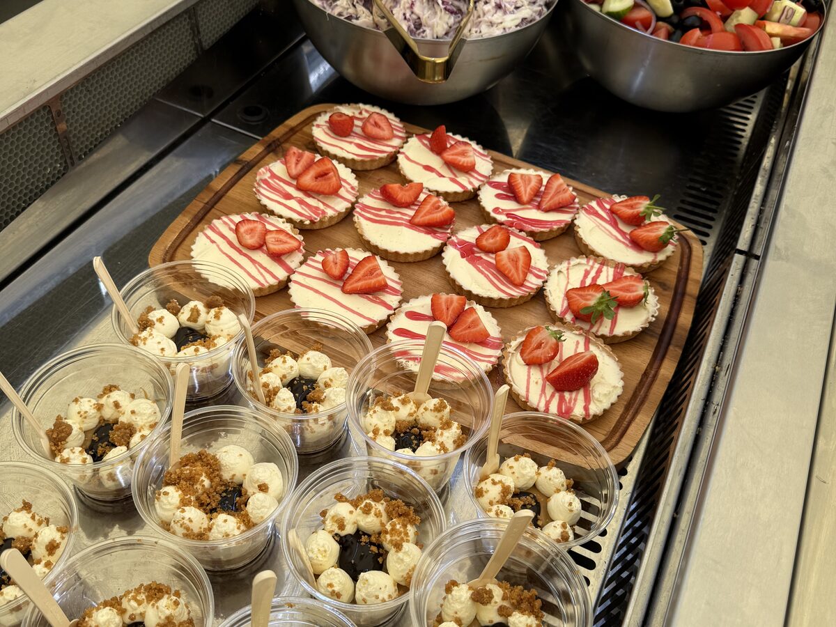 Strawberry tarts and pudding pots, Burghley 2026