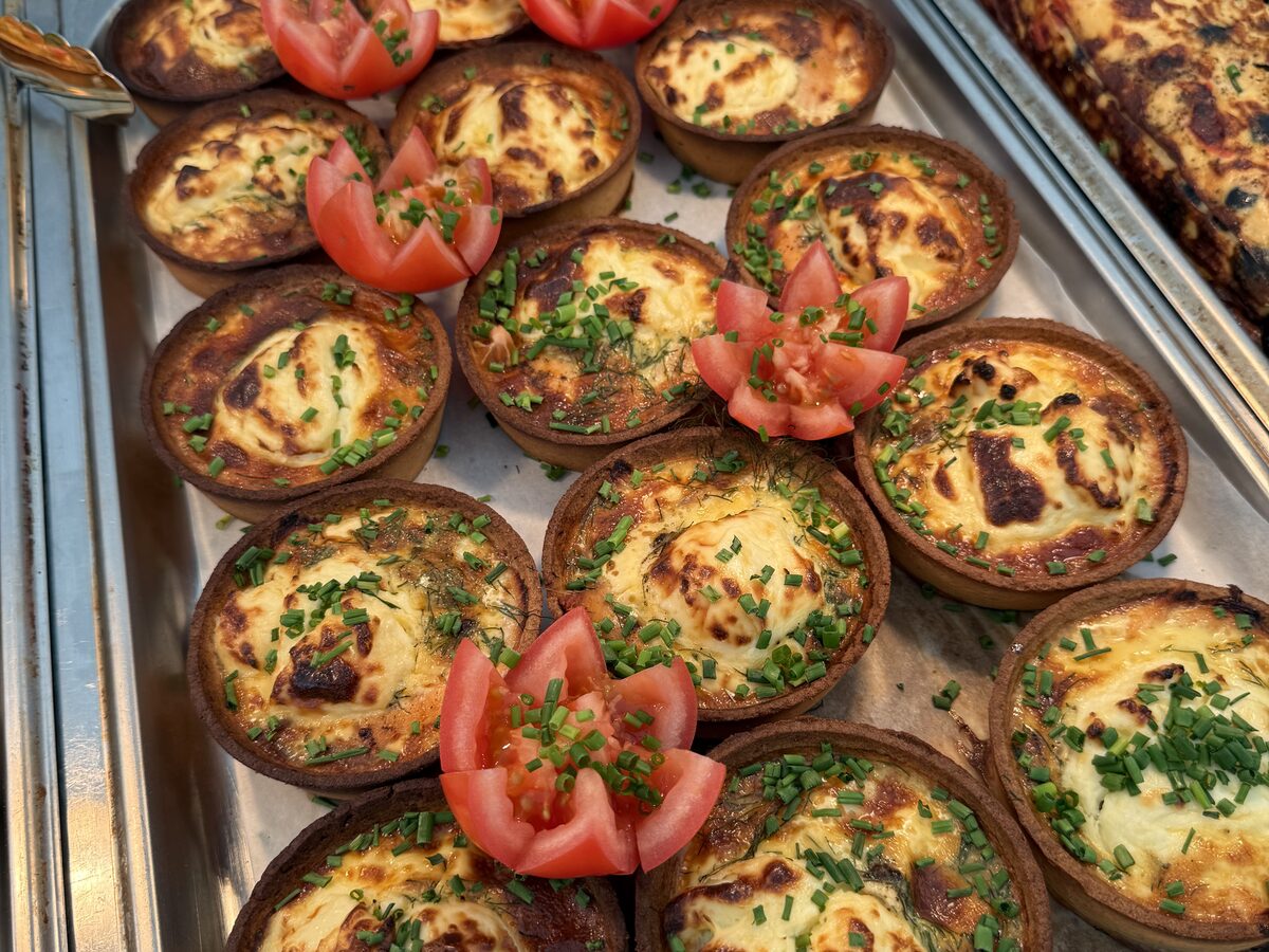 Tomato tarts, Burghley 2026