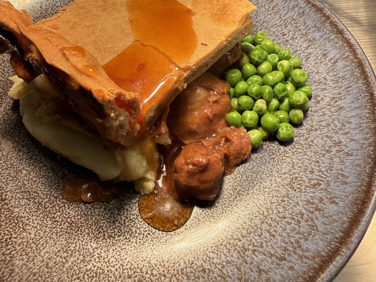 Steak pie with peas, MOBO Awards 2026