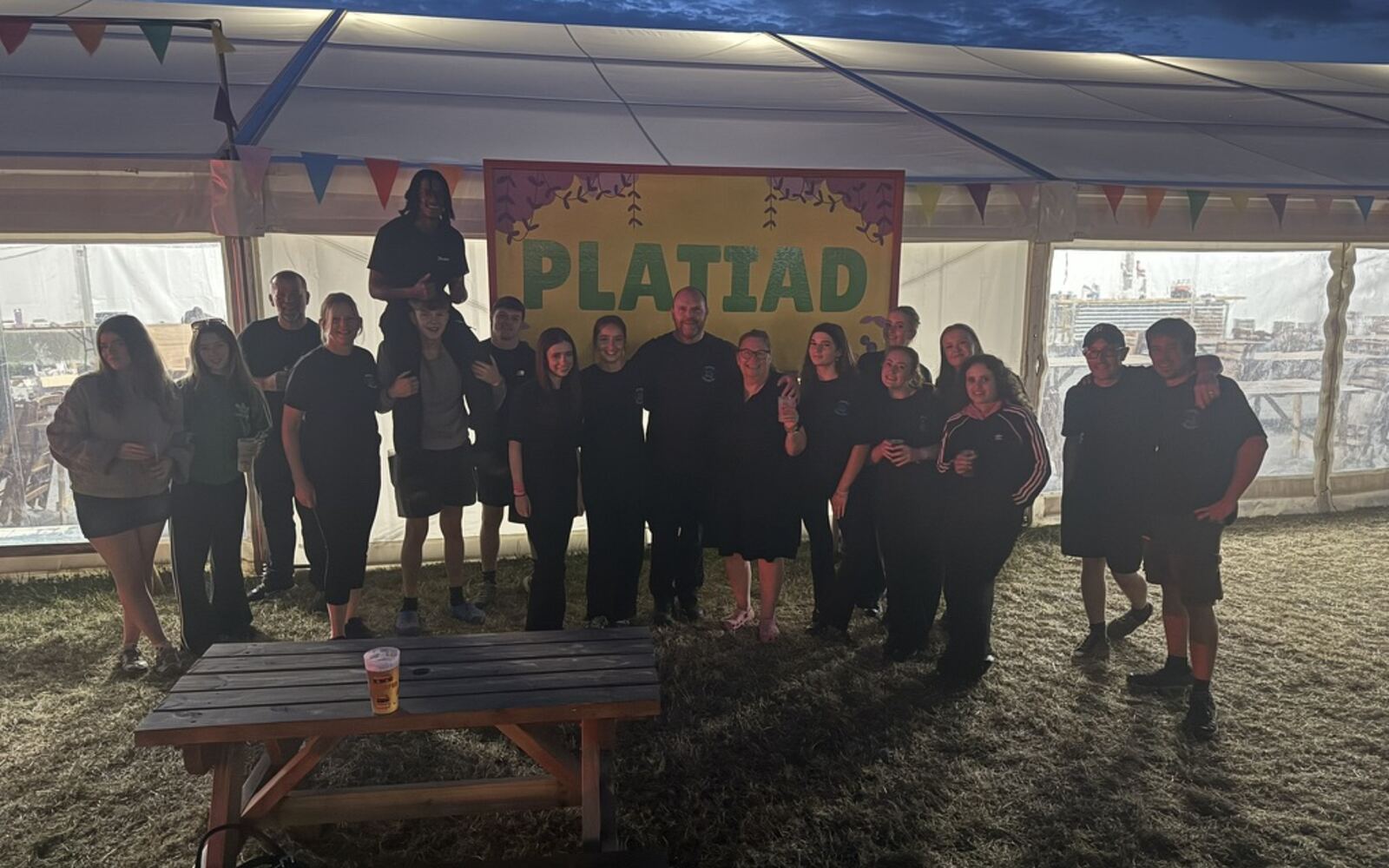 The Platiad team, National Eisteddfod 2026. Every customer-facing role is bilingual.